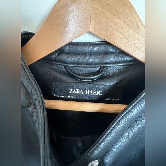 ZARA Leather Jacket - Picture 3 of 3
